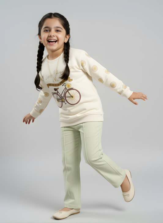 Life is Beautiful" Bicycle Graphic Lounge Set